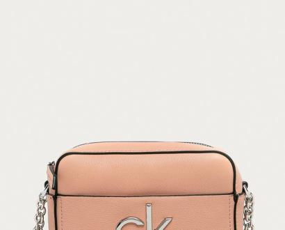 Růžová kabelka Calvin Klein