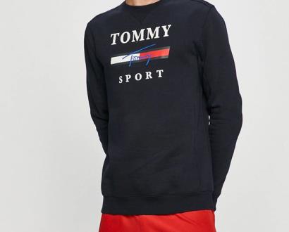 Modrá mikina Tommy Sport