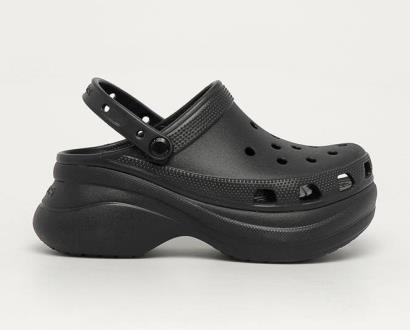 Černé boty crocs