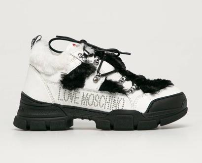 Bílé boty Love Moschino