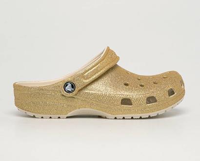 Zlaté boty crocs