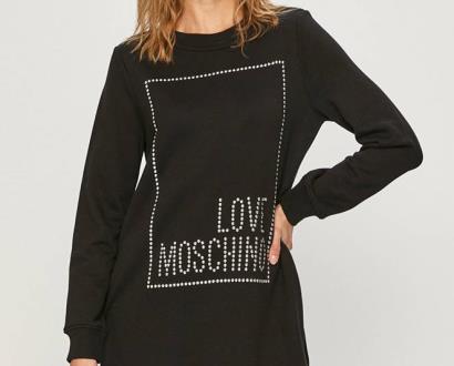 Černé šaty Love Moschino