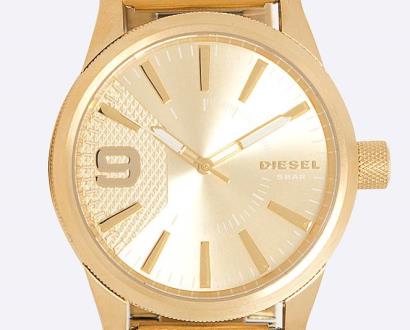 Zlaté hodinky Diesel