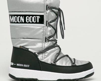 Stříbrné boty Moon Boot