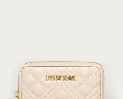 Béžová peněženka Love Moschino