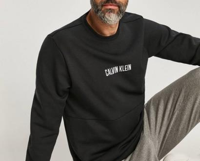 Černá mikina Calvin Klein Performance
