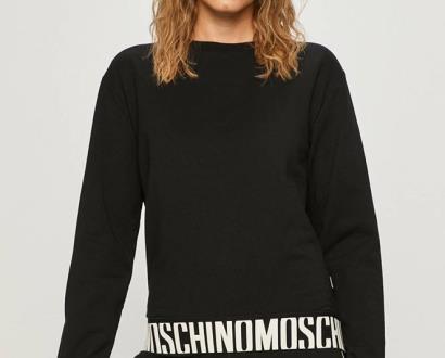 Černá mikina Moschino Underwear