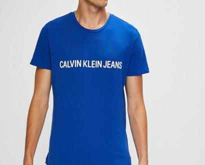 Modré tričko calvin klein jeans