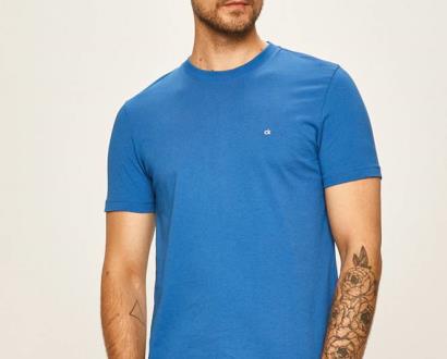 Fialové tričko Calvin Klein