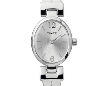 Stříbrné hodinky Timex