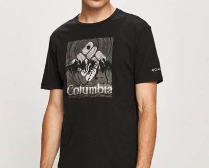 Černé tričko columbia