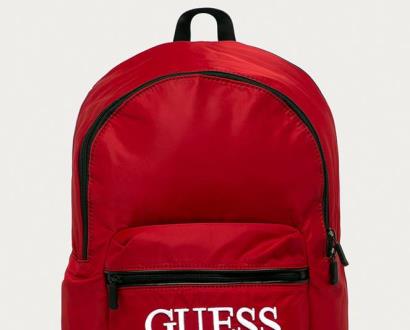 Červený batoh Guess