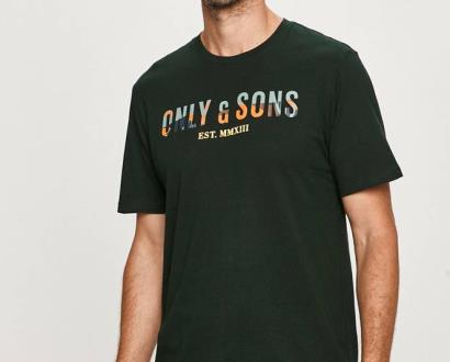 Zelené tričko only & sons