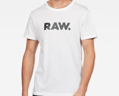 Bílé tričko G-Star RAW