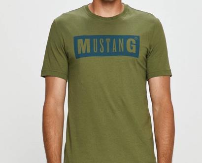 Zelené tričko Mustang