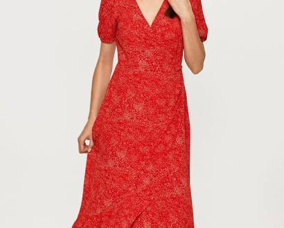 Červené šaty vero moda