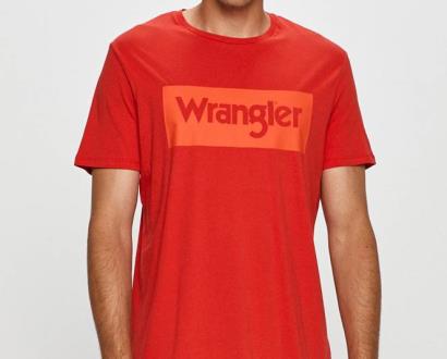 Červené tričko wrangler