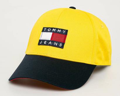 Žlutá čepice Tommy Jeans