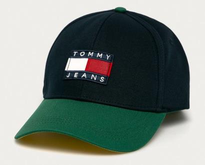 Modrá čepice Tommy Jeans