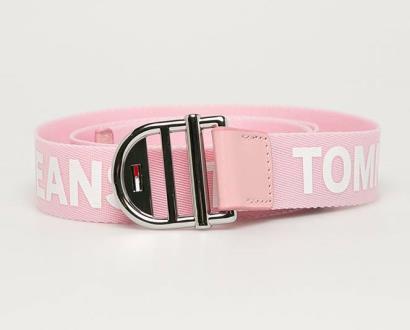 Růžový pásek Tommy Jeans