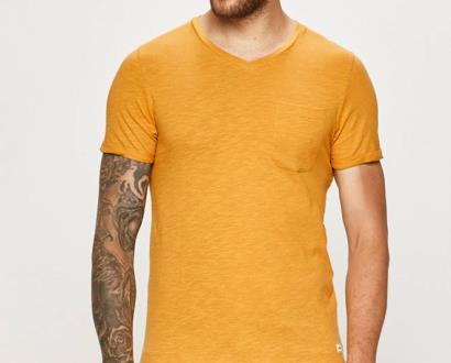 Žluté tričko PRODUKT by Jack & Jones