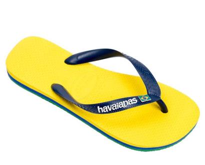Žluté boty havaianas