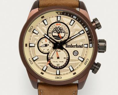 Hnědé hodinky Timberland