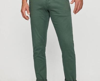 Zelené kalhoty pepe jeans