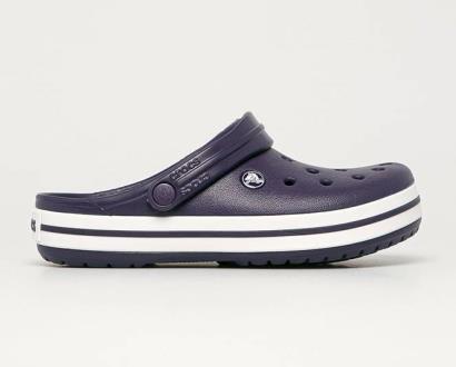 Fialové boty crocs