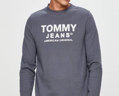 Modrá mikina Tommy Jeans