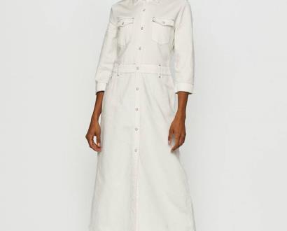 Bílé šaty AllSaints