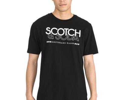 Černé tričko scotch & soda