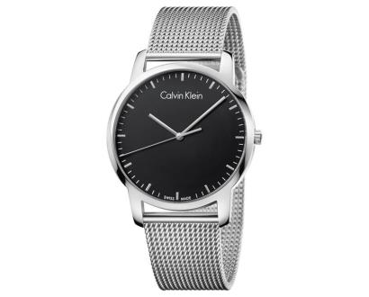 Stříbrné hodinky Calvin Klein