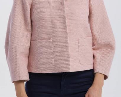 Růžové sako gant