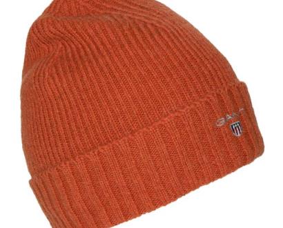 Oranžová čepice gant