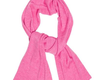 Růžová šála gant