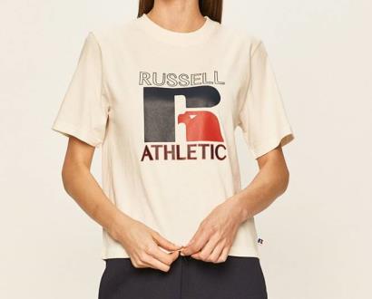 Béžový top Russell Athletic