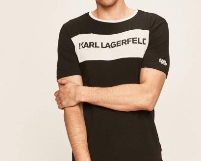 Černé tričko karl lagerfeld