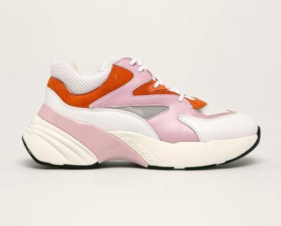 Růžové boty Pinko