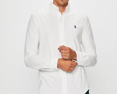 Bílá košile Polo Ralph Lauren
