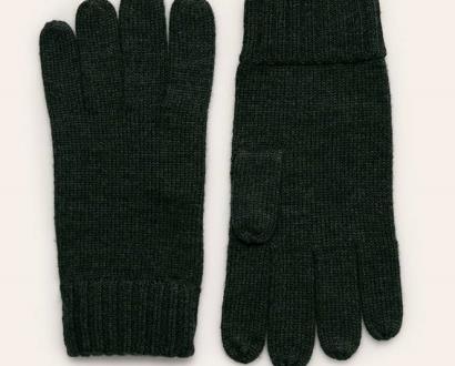 Šedé rukavice Polo Ralph Lauren