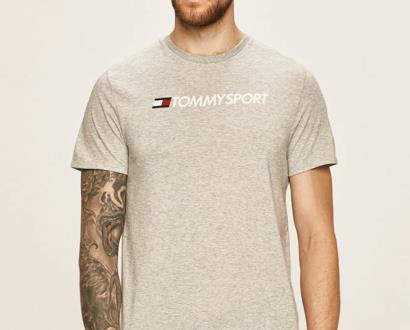 Šedé tričko Tommy Sport