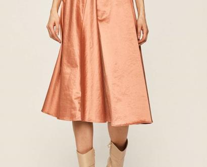 Růžová sukně ANSWEAR