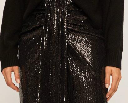 Černá sukně Armani Exchange