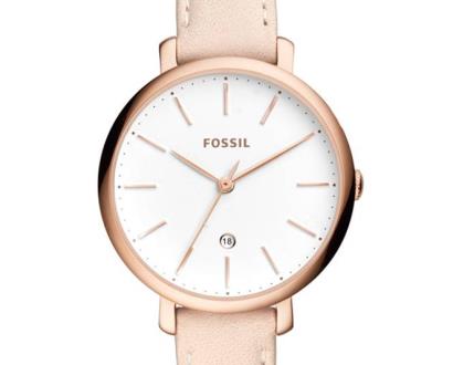 Béžové hodinky Fossil