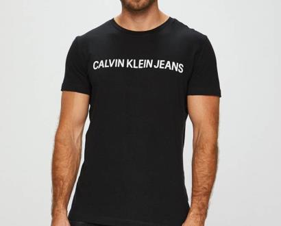 Černé tričko calvin klein jeans