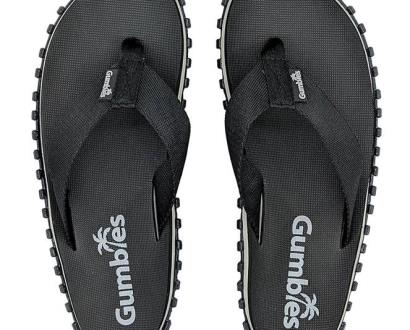 Černé boty Gumbies