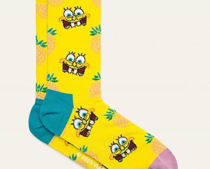 Žluté spodní prádlo happy socks