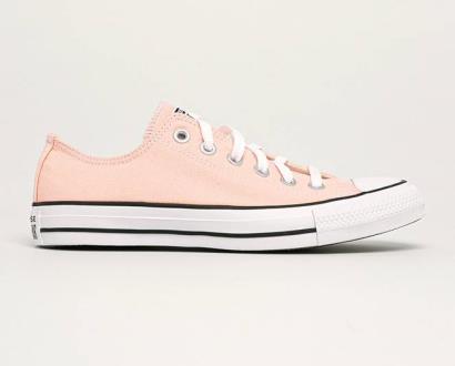 Růžové boty converse