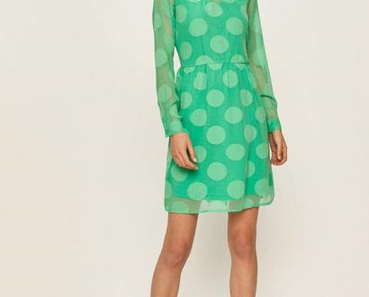 Zelené šaty vero moda